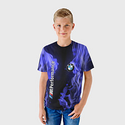 Футболка детская BMW, цвет: 3D-принт — фото 2