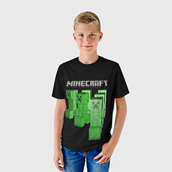 Футболка детская MINECRAFT CREEPER, цвет: 3D-принт — фото 2