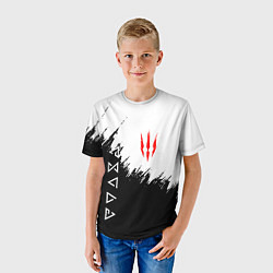 Футболка детская The Witcher, цвет: 3D-принт — фото 2