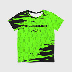 Футболка детская BILLIE EILISH БИЛЛИ АЙЛИШ, цвет: 3D-принт