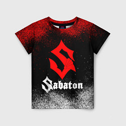 Футболка детская Sabaton, цвет: 3D-принт