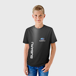 Футболка детская SUBARU, цвет: 3D-принт — фото 2
