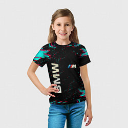 Футболка детская BMW, цвет: 3D-принт — фото 2