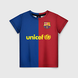 Футболка детская Форма Barcelona Messi, цвет: 3D-принт