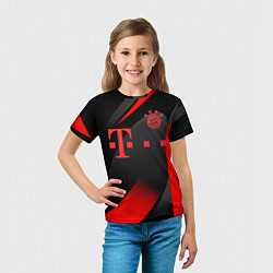 Футболка детская FC Bayern Munchen, цвет: 3D-принт — фото 2