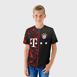 Футболка детская FC Bayern Munchen Форма, цвет: 3D-принт — фото 2