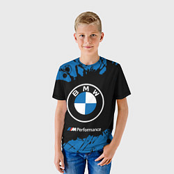 Футболка детская BMW БМВ, цвет: 3D-принт — фото 2