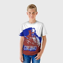 Футболка детская Спецназ России, цвет: 3D-принт — фото 2