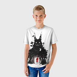 Футболка детская Красная шапочка, цвет: 3D-принт — фото 2