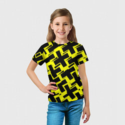 Футболка детская Background, цвет: 3D-принт — фото 2