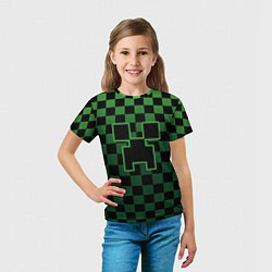 Футболка детская Minecraft, цвет: 3D-принт — фото 2