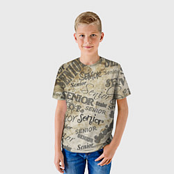 Футболка детская Senior, цвет: 3D-принт — фото 2
