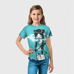 Футболка детская Самурай, цвет: 3D-принт — фото 2