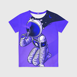 Футболка детская Космонавт, цвет: 3D-принт