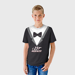 Футболка детская Агент 007, цвет: 3D-принт — фото 2