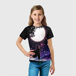 Футболка детская Шинобу Кочо Клинок демонов, цвет: 3D-принт — фото 2