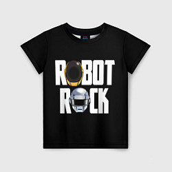 Футболка детская Robot Rock, цвет: 3D-принт