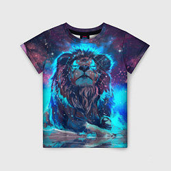 Футболка детская Galaxy Lion, цвет: 3D-принт