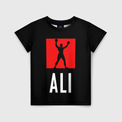 Футболка детская Muhammad Ali, цвет: 3D-принт
