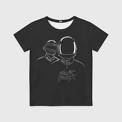 Футболка детская Daft Punk, цвет: 3D-принт