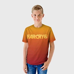 Футболка детская FarCry6, цвет: 3D-принт — фото 2