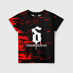 Футболка детская Shinedown, цвет: 3D-принт