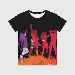 Футболка детская Танцы, цвет: 3D-принт
