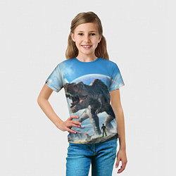 Футболка детская Ark Survival Evolved, цвет: 3D-принт — фото 2