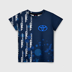 Футболка детская Toyota - Paint Pattern on left, цвет: 3D-принт