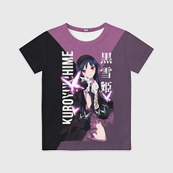 Футболка детская Черноснежка Kuroyukihime, цвет: 3D-принт