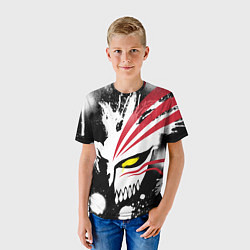 Футболка детская БЛИЧ МАСКА ИЧИГО ПУСТОГО, цвет: 3D-принт — фото 2