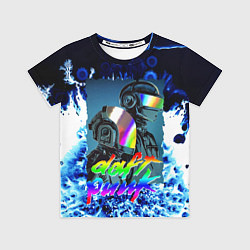 Футболка детская DAFT PUNK : MUSIC ALIVE, цвет: 3D-принт