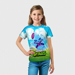 Футболка детская Сквик Squeak Brawl Stars, цвет: 3D-принт — фото 2