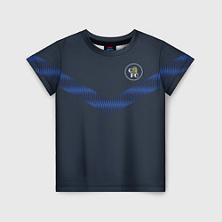 Футболка детская FC Chelsea Retro 2 202122, цвет: 3D-принт