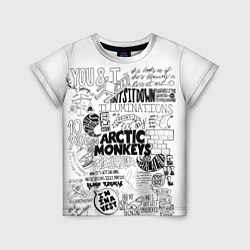 Футболка детская Arctic Monkeys, цвет: 3D-принт