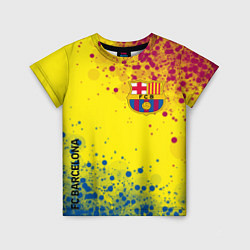 Футболка детская Barcelona Барселона, цвет: 3D-принт