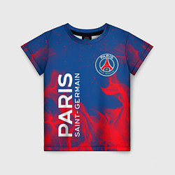 Футболка детская ФК ПСЖ PARIS SAINT GERMAIN, цвет: 3D-принт