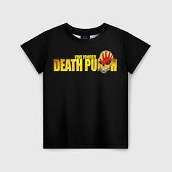Футболка детская FFDP Five Finger Death Punch, цвет: 3D-принт