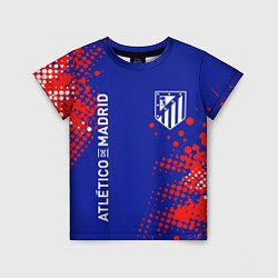 Футболка детская ATLETICO DE MADRID АТЛЕТИКО, цвет: 3D-принт
