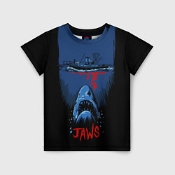Футболка детская Jaws movie, цвет: 3D-принт