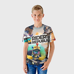 Футболка детская Riders Republic, цвет: 3D-принт — фото 2