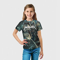 Футболка детская Metallica Metal Skull, цвет: 3D-принт — фото 2