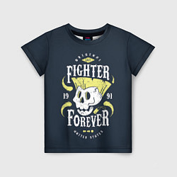 Футболка детская Fighter forever, цвет: 3D-принт