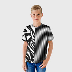 Футболка детская Зебрик, цвет: 3D-принт — фото 2