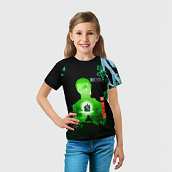 Футболка детская Зоро One Piece Большой куш, цвет: 3D-принт — фото 2