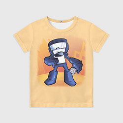 Футболка детская Friday Night Funkin Танкист, цвет: 3D-принт