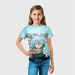 Футболка детская Римуру Темпест, TenSura, цвет: 3D-принт — фото 2