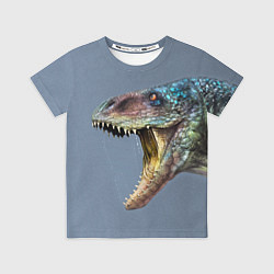 Футболка детская Хищный динозавр Dino Z, цвет: 3D-принт