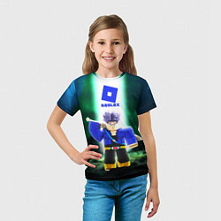 Футболка детская DRAGONBALL ROBLOX РОБЛОКС Z, цвет: 3D-принт — фото 2