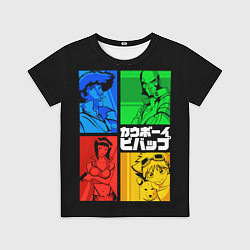 Футболка детская Ковбой Бибоп, цвет: 3D-принт